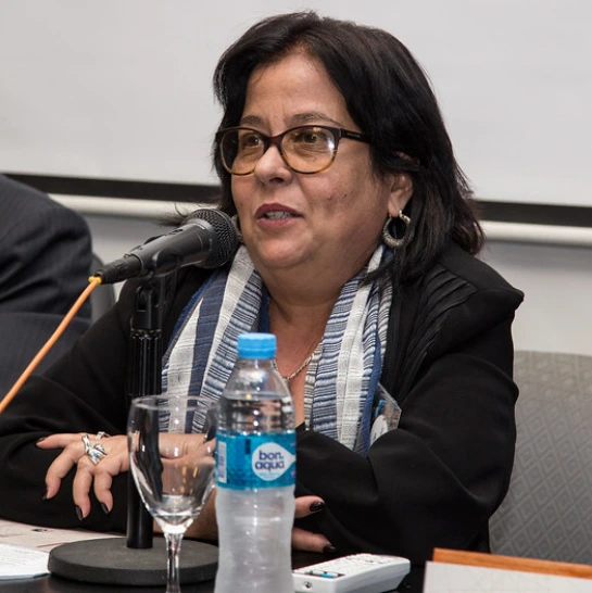1.- Olga Rufins Machin, Coordinadora del Portal de la Cultura de América Latina y el Caribe de Unesco